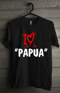 kaos satuan papua