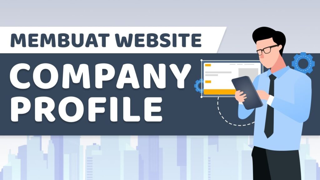 desain web company profile