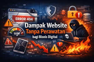 dampak website tanpa perawatan
