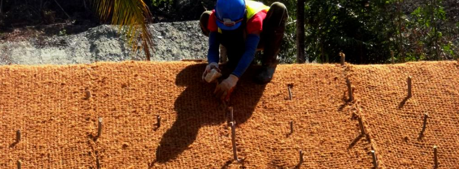 Pemanfaatan Jaring Sabut Kelapa