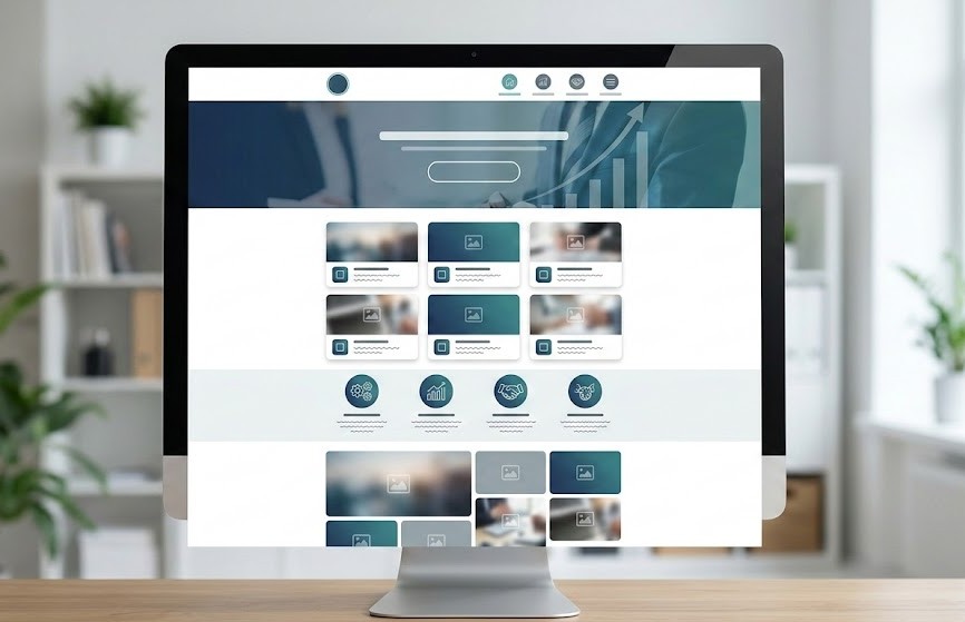 contoh website portofolio bisnis