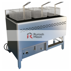 alat penggoreng deep fryer industri