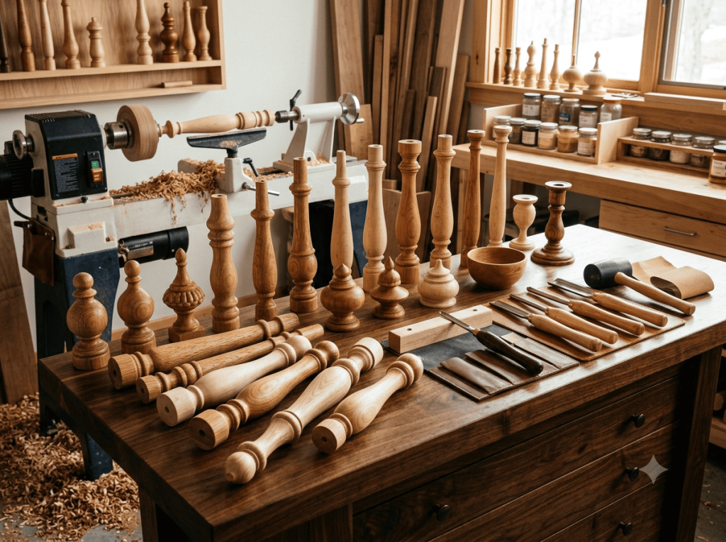 standar kerapihan hasil bubut kayu