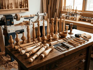 standar kerapihan hasil bubut kayu